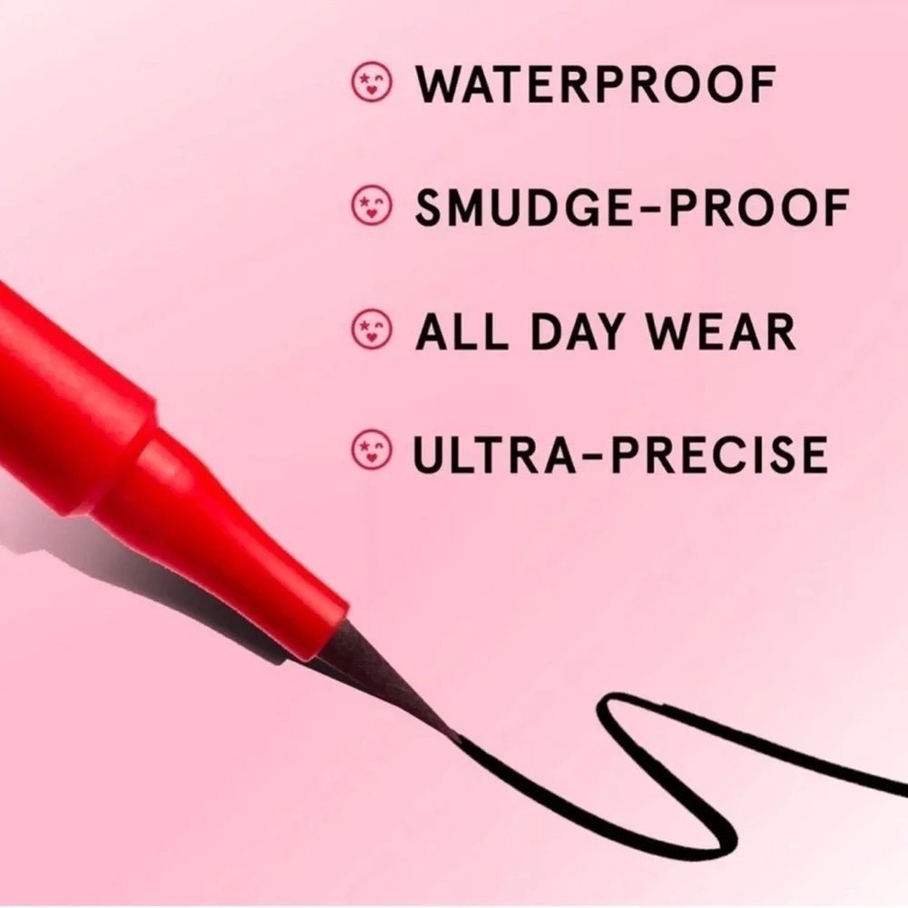 One/Size point made waterproof liquid Eyeliner pen in busty brown new in box